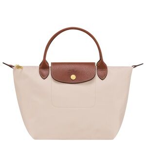 Longchamp Le Pliage Type S Handbag Recycled Canvas Purse Bag in Paper